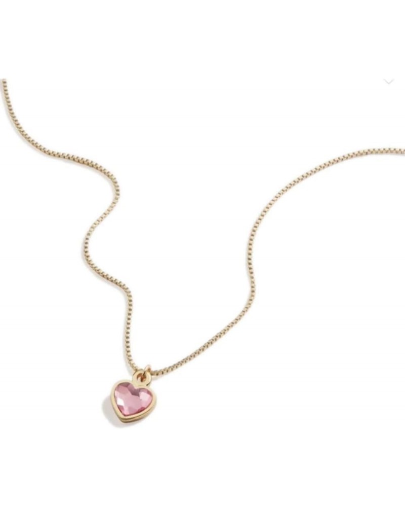 Birthstones Adjustable Necklace for Women Shiny Gold Finish October $32.43 Necklaces