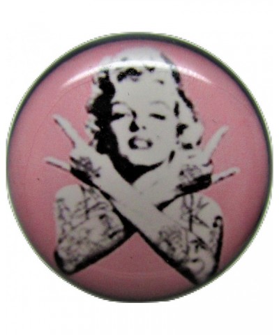 Marilyn Monroe Tatted Ear Plugs - Acrylic - Screw-On - New *Pair* - 8 Sizes 1/2" (12mm) $10.41 Body Jewelry