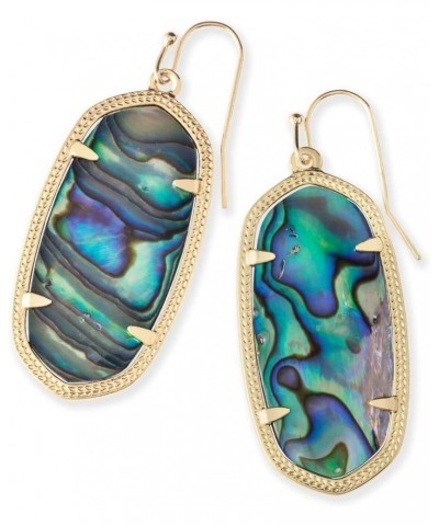 Elle Drop Earrings for Women GOLD - ABALONE SHELL $33.75 Earrings