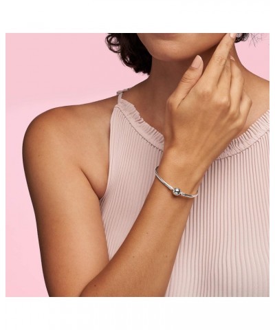 Moments Charm Bangle Bracelet Clasp silver $32.90 Bracelets