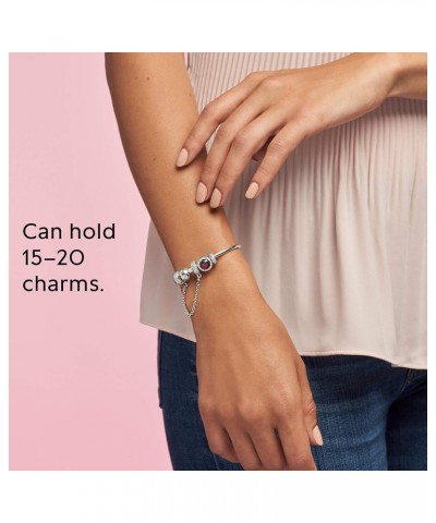 Moments Charm Bangle Bracelet Clasp silver $32.90 Bracelets