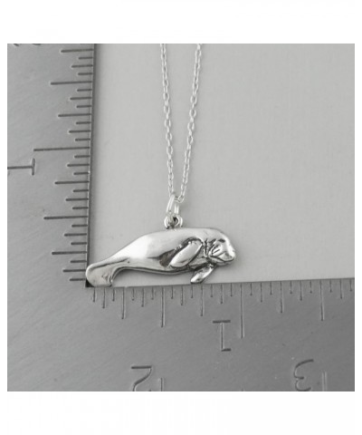 Marine Life and Sea Creature Pendant Necklaces for Women MANATEE 1 $19.25 Necklaces