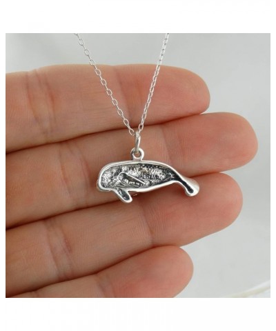 Marine Life and Sea Creature Pendant Necklaces for Women MANATEE 1 $19.25 Necklaces