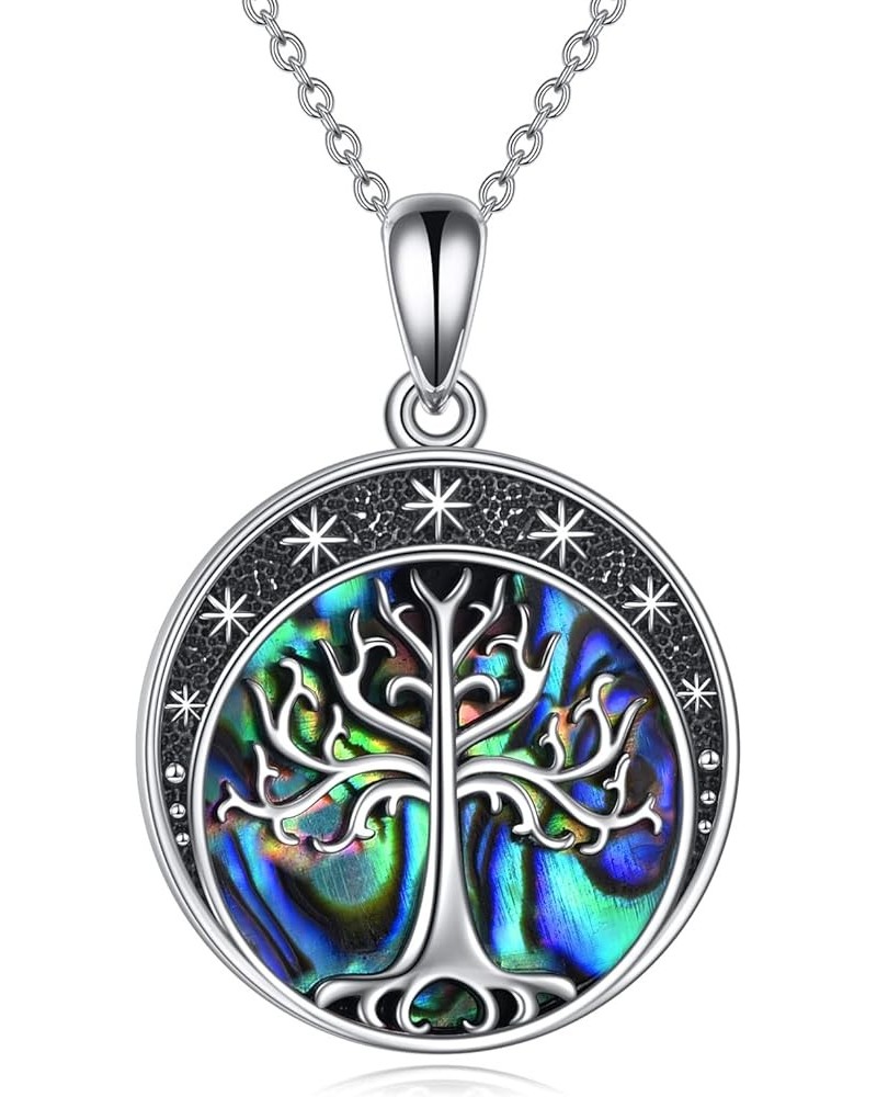 Lord of the Rings Necklace 925 Sterling Silver Tree of Gondor Necklace Jewelry Gifts for Men Women Tree of Gondor Necklace $2...