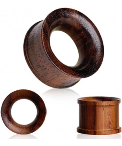 Organic Sono Wood Flesh Tunnel Plug with Double Flares 3/4 $9.87 Body Jewelry