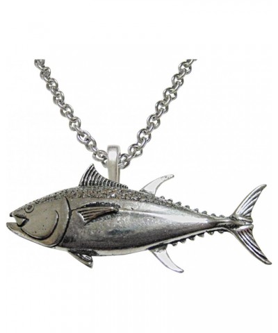 Tuna Fish Pendant Necklace $20.00 Necklaces