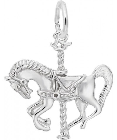 Rembrandt Carousel Horse Charm 925 Sterling Silver $17.38 Bracelets