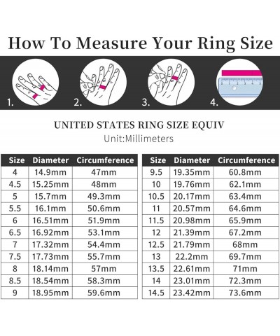 1ct 1.5ct 2ct Moissanite Engagement Rings for Women, D Color Round Solitaire Lab Diamond Ring 18K White Gold Plated 925 Sterl...