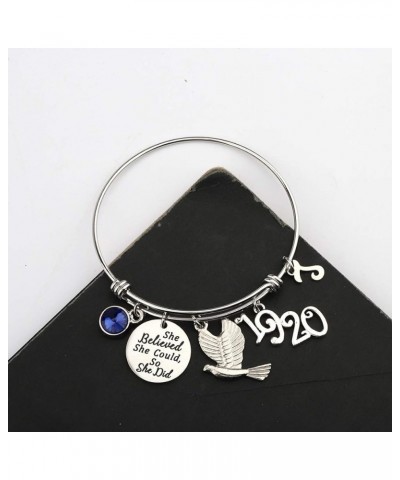 Dove Initial Letter Bracelet She Believed She Could So She Did Jewelry She Believed Dove 1920 br J $8.93 Bracelets