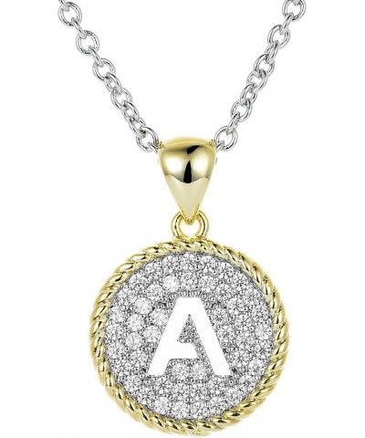 [Luxury Packaging Alphabets Initial Wire Bracelets & Necklaces - Quality Guaranteed Letter - A (Necklace) $13.74 Bracelets