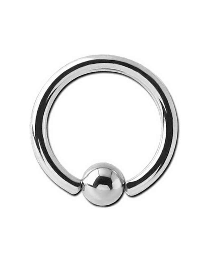 Titanium Nose Ring Hoop Captive Bead Ring CBR 3mm Ball Choose Your Size & Gauge 20 Gauge-3/8" - 9.5mm $8.00 Body Jewelry