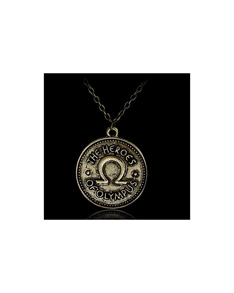 Necklace Pendant Percy Jackson Camp Half Blood The Heroes Of Olympus Ivlivs Coin Pendants Necklaces Vintage Accessories $10.0...