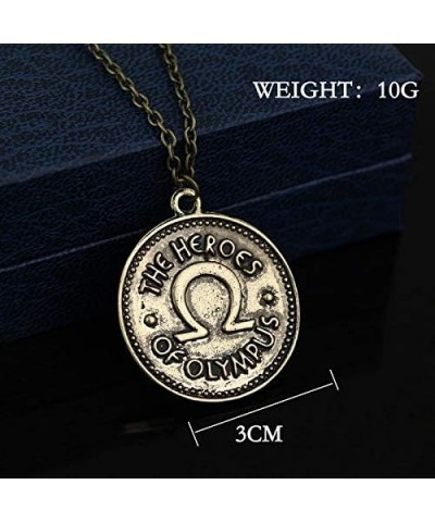 Necklace Pendant Percy Jackson Camp Half Blood The Heroes Of Olympus Ivlivs Coin Pendants Necklaces Vintage Accessories $10.0...