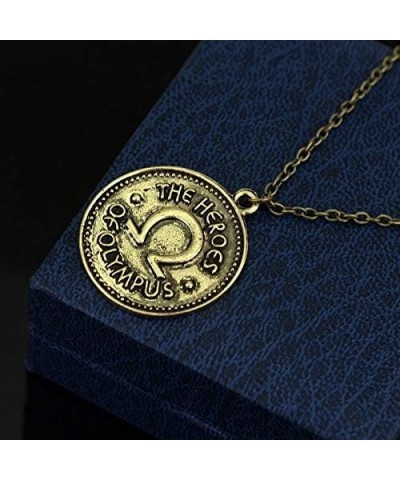 Necklace Pendant Percy Jackson Camp Half Blood The Heroes Of Olympus Ivlivs Coin Pendants Necklaces Vintage Accessories $10.0...