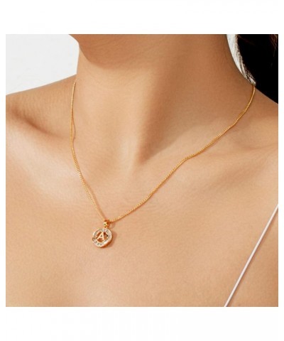 Gold Initial Necklaces for Women Girls Dainty Jewelry for Women 18k Plated Layered Letter Necklace J $8.39 Necklaces