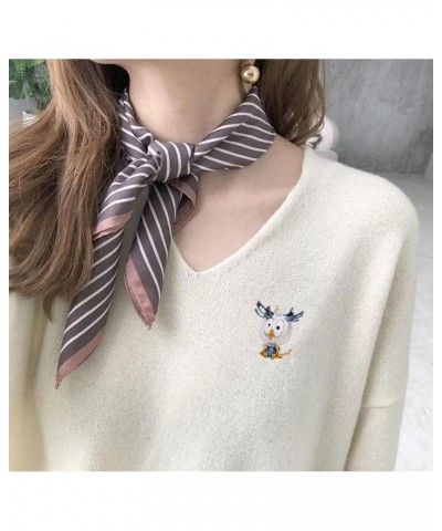 Lovely Owl Enamel Lapel Pin Color Cute Bird Brooches Women Alloy Bird Badge Pin Animal Badge Brooch Party Casual Brooch Pins ...