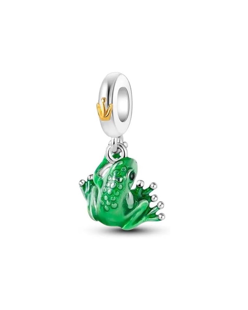 Green Color Charms Fit Bracelets 925 Silver Avocado Clover Bead Cactus Chameleon Zircon Jewelry Charm SSS-1401 SEC592 $10.44 ...