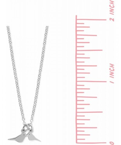 Jewelry Sterling Silver Mini Two Bird Charm Neckalce, 18 Inches $17.55 Bracelets