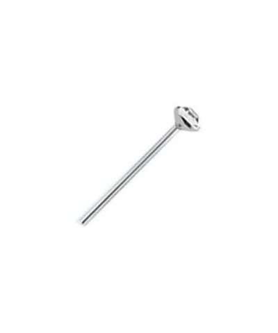 925 Sterling Silver Straight Nose Stud Ring Choose Your Color Tiny Micro 1mm 22G Aqua $8.99 Body Jewelry