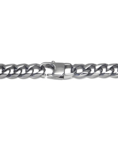 True Titanium 7MM Curb Link Necklace Chain 18.0 Inches $52.78 Necklaces