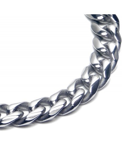 True Titanium 7MM Curb Link Necklace Chain 18.0 Inches $52.78 Necklaces