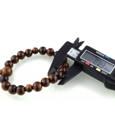 10mm Beads Japanese Sendan Wood Juzu Bracelet Rosary Prayer Mala Beads Meditation Chakra Bracelet 6.7 Inches With bossa $31.0...