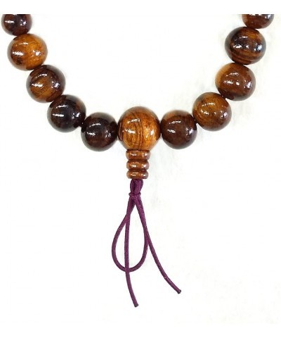 10mm Beads Japanese Sendan Wood Juzu Bracelet Rosary Prayer Mala Beads Meditation Chakra Bracelet 6.7 Inches With bossa $31.0...