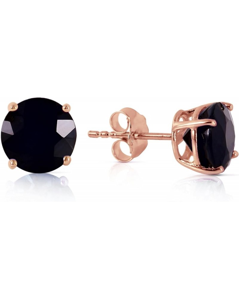 1/2-10 Carat Total Weight Black Diamond Stud Earrings Rose Gold 2.0 carats $88.31 Earrings