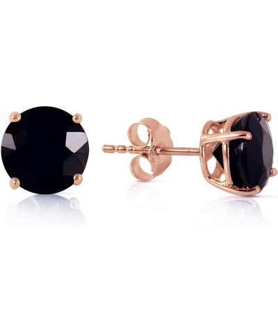 1/2-10 Carat Total Weight Black Diamond Stud Earrings Rose Gold 2.0 carats $88.31 Earrings