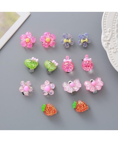 6 Pairs Cute Animal Cat Dinosaur Clip on Earrings Lovely Pet Non Pierced Earrings for Women Girls Christmas Birthday Gift A $...