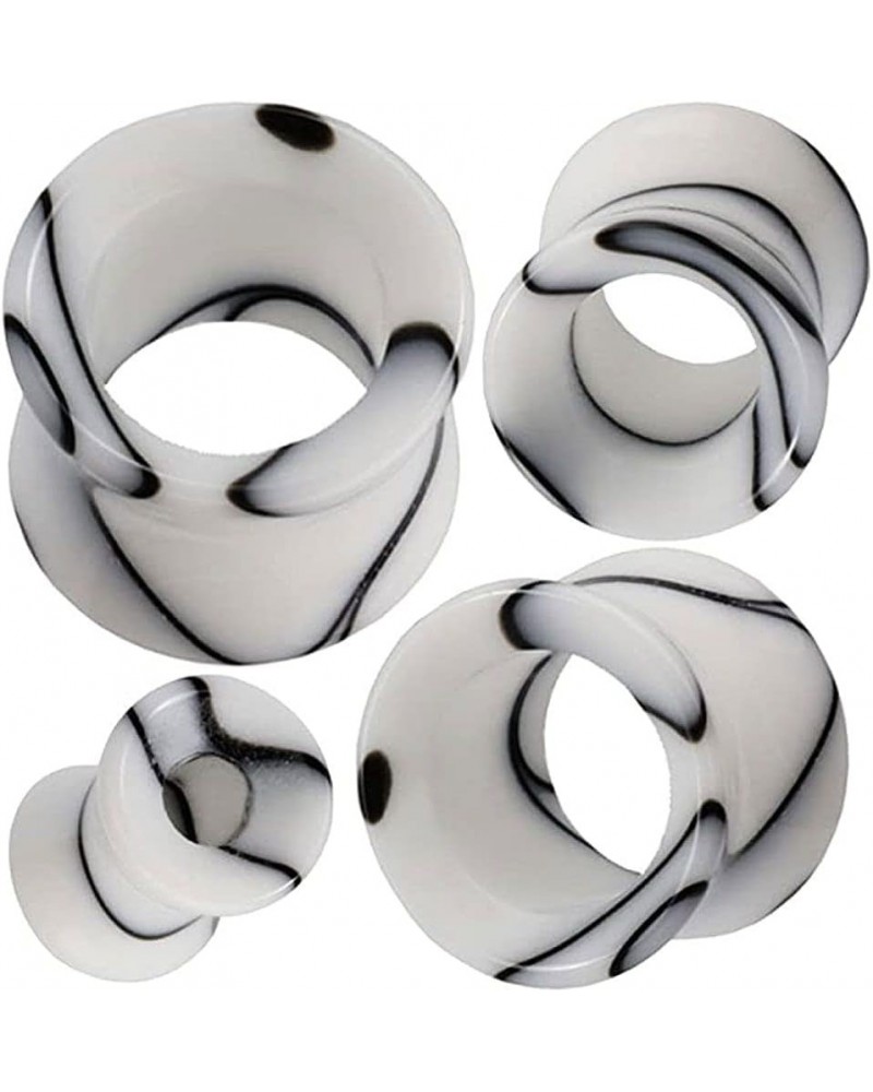 Flesh tunnel ear gauge ear plug Available size 6g (4mm) to (35mm) Please Choose Size and Color (1 Pair ONLY) 7/8 - 22mm , Mar...