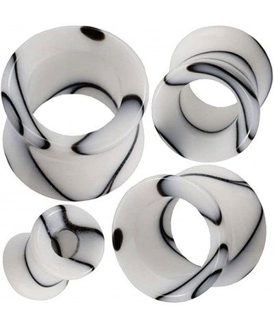 Flesh tunnel ear gauge ear plug Available size 6g (4mm) to (35mm) Please Choose Size and Color (1 Pair ONLY) 7/8 - 22mm , Mar...