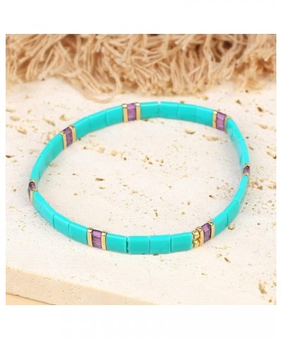 Women Stretch Bracelets Delicate Multi-color Tila Miyuki Beads Bracelets Women Handmade Personalized Bracelets F01 $9.58 Brac...