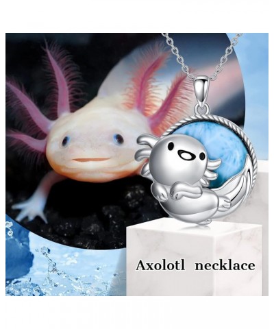 Elephant/Axolotl/Cat/Butterfly/Dolphin/Koala/Squirrel/Horse/Moth/Phoenix/Owl/Bee/Sloth/Panda/Otter Necklace for Women 925 Ste...