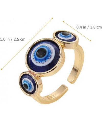 Demon Eye Ring Evil Eye Open Ring Evil Eye Rings Ring for Women Fashion Jewelry for Women Rings for Women Turkish Evil Eye Ri...