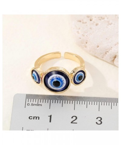 Demon Eye Ring Evil Eye Open Ring Evil Eye Rings Ring for Women Fashion Jewelry for Women Rings for Women Turkish Evil Eye Ri...