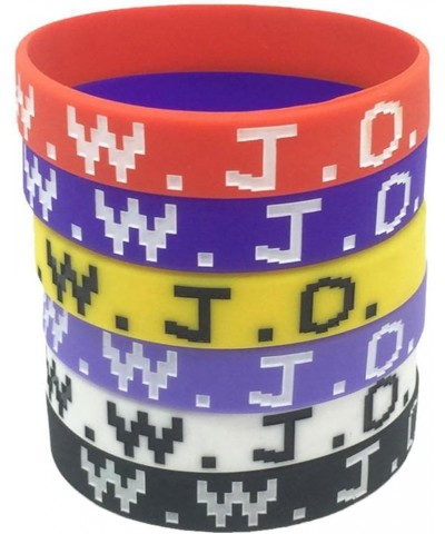 WWJD Bracelets What Would Jesus Do Bracelets WWJD Bracelets for Women W.W.J.D Beaded Bracelet Set for Men Layered Disc Initia...