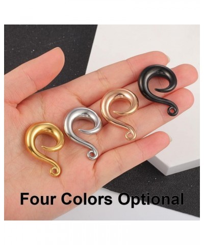 3 Pairs DIY Ear Weight Hook for Ear Piercing Jewelry Stainless Steel Plugs Dangle Ear Pierced Expander Gauge 08mm-0g DIY Ear ...