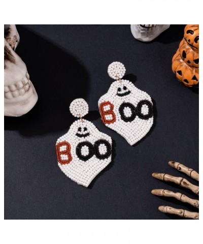 Halloween Earrings for Women | Skeleton | Skull | Ghost | Pumpkin | Spider web | Wizard hat | Trick or Treat | Halloween Dang...