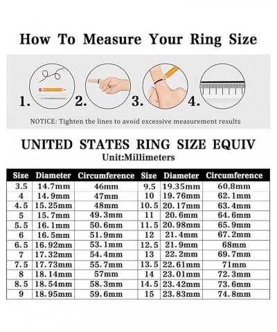 Cubic Zirconia Eternity Band V Shape CZ Stacking Engagement Ring for Women Size 3-13 Gold $9.89 Rings