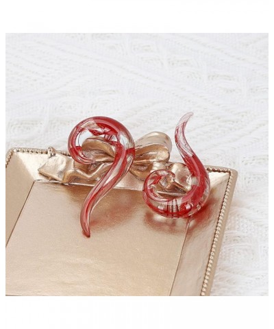 2pcs Glass Ear Tapers Plugs Handmade Hanger Ear Gauges Spiral Snail Ear Stretchers Piercing Jewelry 8g-00g B: Red 4g(5mm) $7....