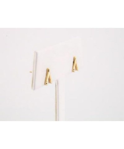 14k Yellow Gold Wishbone Earrings $90.75 Earrings