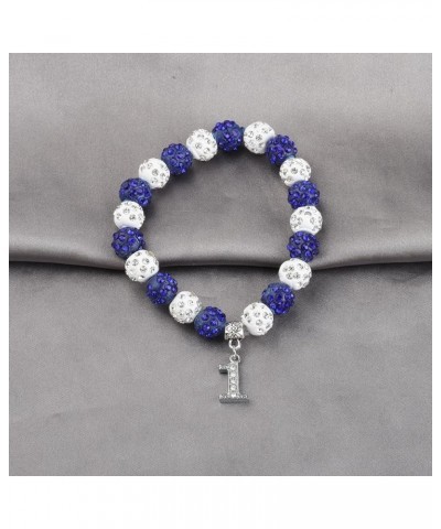 Sorority Gift Finer Women Jewelry Greek Sorority Jewelry Gift Blue-1 $9.71 Bracelets