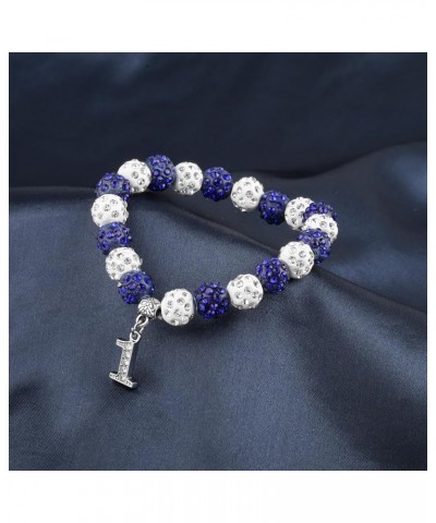 Sorority Gift Finer Women Jewelry Greek Sorority Jewelry Gift Blue-1 $9.71 Bracelets