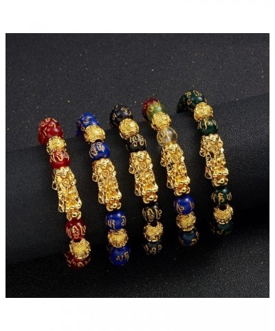 Pixiu Bracelet for Women Chinese Bracelet Good Luck Beaded Bracelet Gold Pixiu Bracelet Amulet Bracelet Pi Xiu Charm Bracelet...