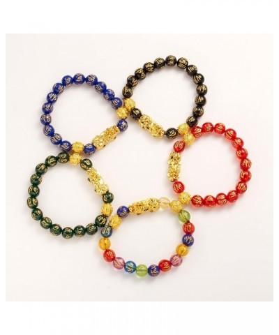 Pixiu Bracelet for Women Chinese Bracelet Good Luck Beaded Bracelet Gold Pixiu Bracelet Amulet Bracelet Pi Xiu Charm Bracelet...