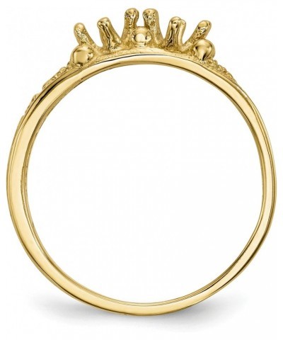 Solid 14k Yellow Gold 2 Stone Family Ring Mounting (no stones included) $80.70 Rings