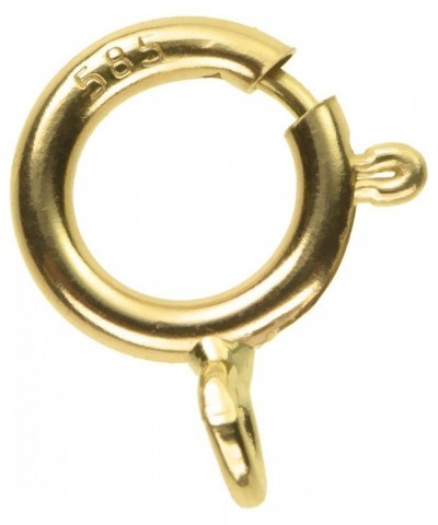 14K Spring Ring 6mm Open Ring Clasp $11.70 Rings