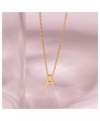 Initial Necklaces for Women 18k Gold Plated Necklace Dainty Pendant Necklace Charm Personalized Letter Necklaces Minimalist G...