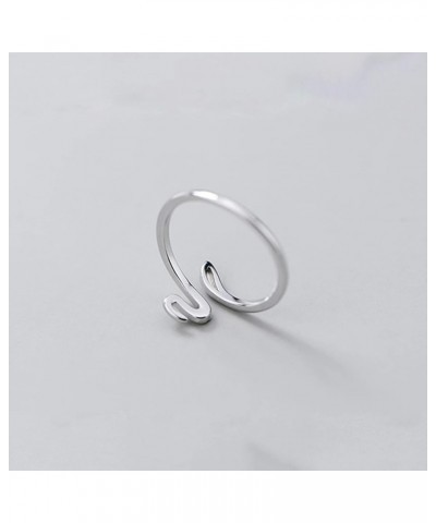 Celtic Knot Ring 925 Sterling Silver Open Middle Finger Knuckle Thumb Rings for Women Adjustable Size 4-7 Snake Ring $10.84 B...